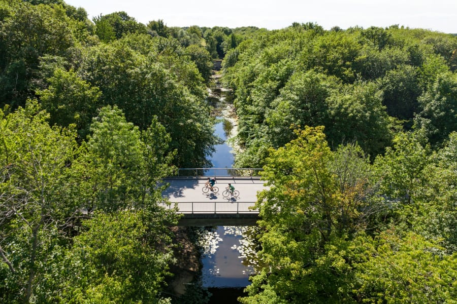 Supercykelstier får flere til at cykle, og det er godt for samfundet. Foto: Supercykelstisamarbejdet, hovedstadsregionen.